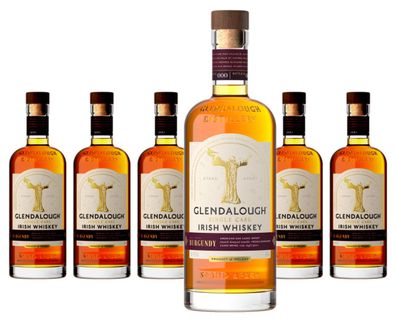 6 x Glendalough Grand Cru Burgundy Single Cask Irish Whiskey