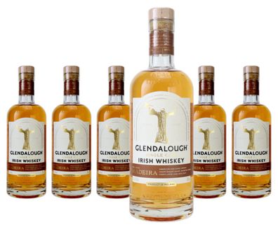 6 x Glendalough Madeira Single Cask Irish Whiskey