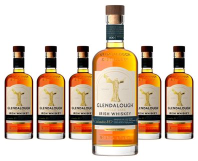 6 x Glendalough Calvados XO Cask Finish Single Cask Irish Whiskey