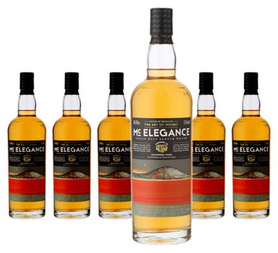 6 x House of McCallum McElegance Sauternes Finish Single Malt Scotch Whisky