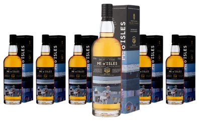 6 x House of McCallum McO’Isles Rum Cask Finish Blended Malt Scotch Whisky