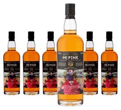 6 x House of McCallum McPink Blended Scotch Whisky