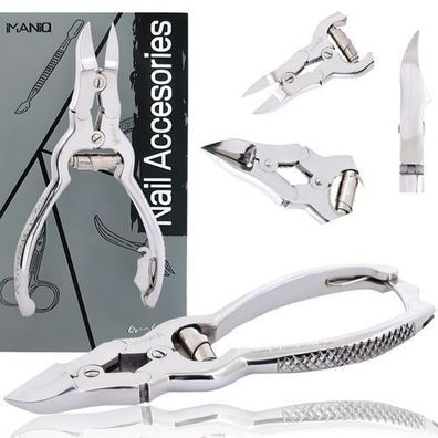 Nagelzange für eingewachsene Nägel, Nagelhautschneider Scheren Maniküre SPA