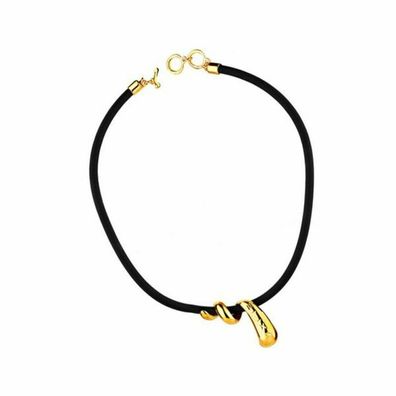 Elixa Ladies Necklace Brass Gold Plated 50 Cm El127-1868