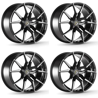 4 Schmidt Felgen Drago 10.5Jx21 ET25 5x112 SW für Audi RS5 Typ B9