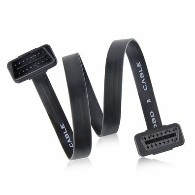 K50C OBD2 Verlängerungskabel 16 Polig Stecker auf Buchse Diagnoseadapter 100cm