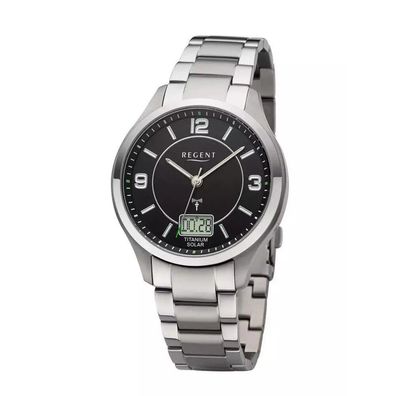 Regent - 32-BA-715 - Solaruhr - Titanuhr - Herrenuhr