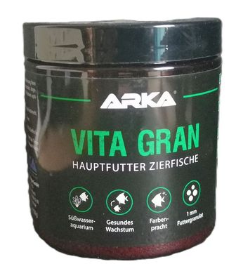 ARKA Microbe Lift VITA GRAN 250ml - Futter Hauptfutter Granulat für Zierfische