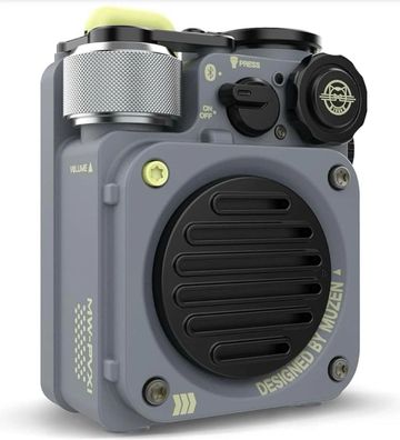 Muzen Wild Mini Bluetooth Lautsprecher Klein, Tragbare Speaker Fahrrad