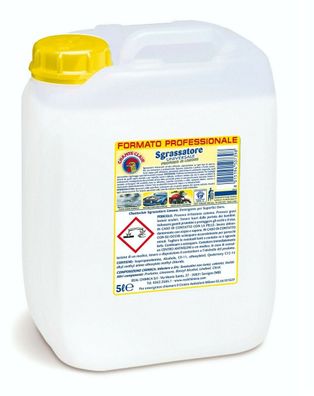 Chante Clair Limone Zitrone Sgrassatore Fettlöser Felgenreiniger Kanister 5 Liter