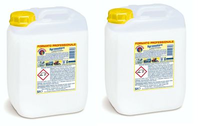Chante Clair Zitrone Sgrassatore Fettlöser Felgenreiniger 2x5 Liter Kanister