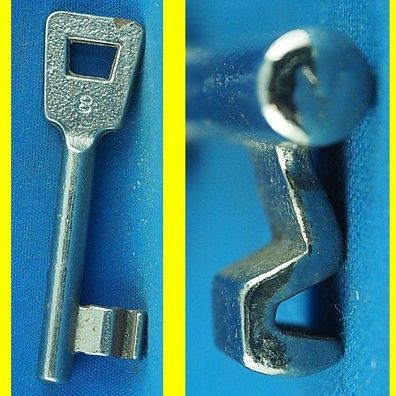 Schulte-Schlagbaum Zimmertür Einsteckschloss-Schlüssel Profil 8