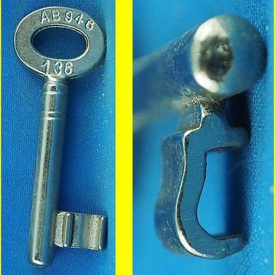 Börkey Zimmertür-Einsteckschloss-Schlüssel 946 Profil 136