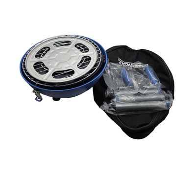 Campingaz Party Grill 400 Blau/Schwarz Grillplatte Küche