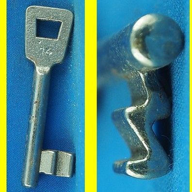 Schulte-Schlagbaum Zimmertür Einsteckschloss-Schlüssel Profil 14