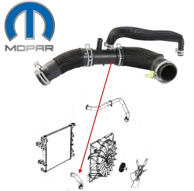 Kühlwasserschlauch unten RAM 1500 5,7L Bj:19-25 (Gen.5)