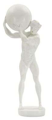 Klassische Skulptur Replikat Atlas stehend Statue aus griechischer Mythologie H 50 cm