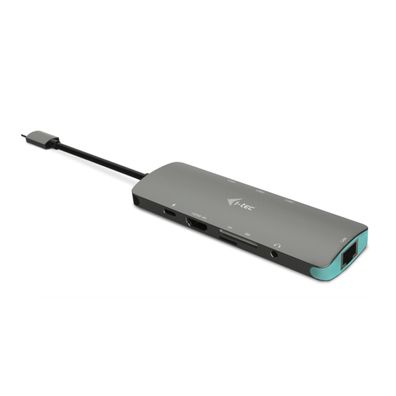 i-tec USB-C Metal Nano Docking Station 4K HDMI LAN + Power Delivery