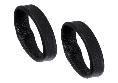 Minott Unisex > Uhrenarmbandschlaufe > schwarz matt > Leder