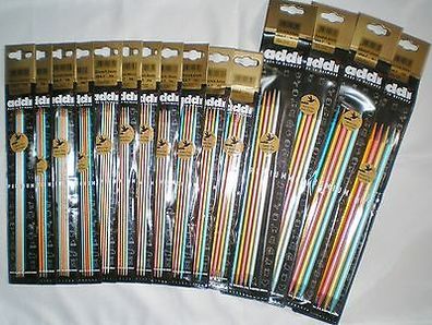 addi Colibri Länge 20cm & 23cm Nadelspiel Strumpfstricknadeln Aluminium Auswahl