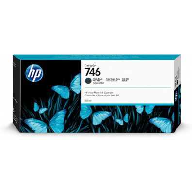 HP 746 Mattschwarz Tintenpatrone 300ml