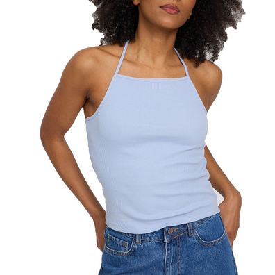 MAZINE Women Top Neckholder cloud blue