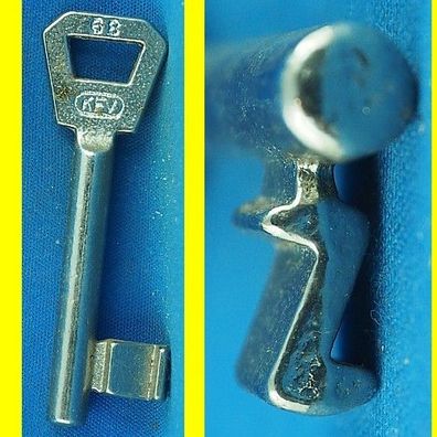 KFV - Zimmertür Einsteckschloss Schlüssel Profil 68