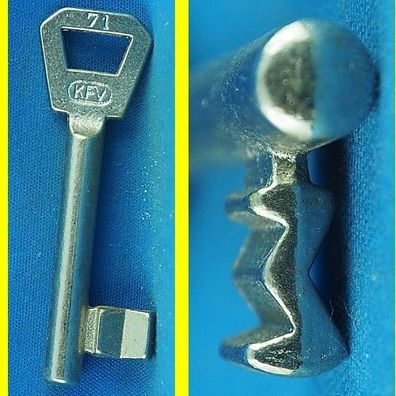 KFV - Zimmertür Einsteckschloss Schlüssel Profil 71