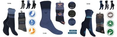 Neu 3 Paar Thermosocken Herren & Damen Vollfrottee Winter Socken warm Komfortbund