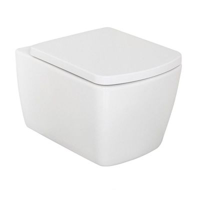 Wand WC Combi Pack Aldoma Tiefspül WC Spülrandlos und WC-Sitz Aldoma softclose
