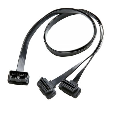 Q30C OBD II Splitter 1 Stecker auf 2 Buchse OBD2 Auto Diagnose Extender 16 Pin