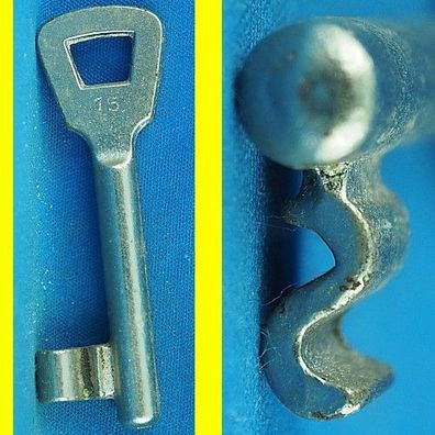 KiMa Kirchmann Einsteckschloss Schlüssel Serie 1 Profil 15