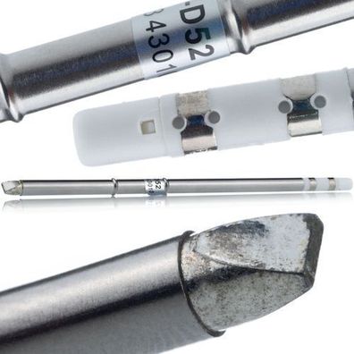 Rosfix Lötspitze T12-D52 – Integrierte Heizung & Sensor | 300°C in 10s