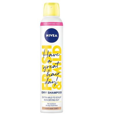 Nivea Fresh Revive Trockenshampoo für Blonde Haare, 200 ml