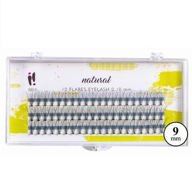 Premium Wimpernverlängerung 0.10 C-9mm, Knotenfrei - Hochwertige Verarbeitung