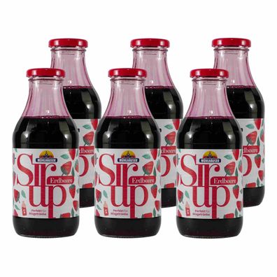 Mühlhäuser Erdbeer Getränkesirup (12 x 0,5L)