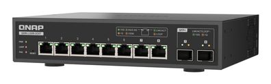 QNAP QSW-L3208-2C6T - Switch - managed - 2 x 10 Gigabit SFP+ + 8 x 100/1000/2.5G/5G/1