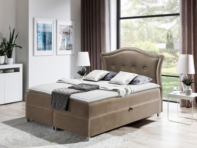 Boxspringbett Bedran Bett Doppelbett Bettgestell Schlafzimmer Kollektion Bettkasten