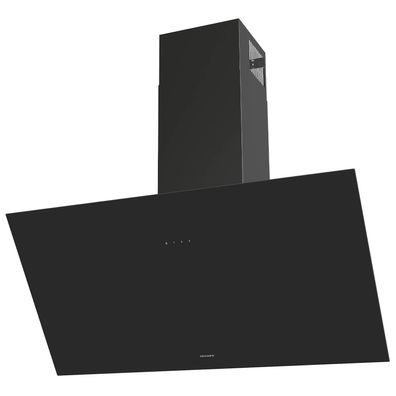 Oranier Kopffrei Wandhaube 90 cm DKH690 schwarz Touch Abluft Dunstabzugshaube