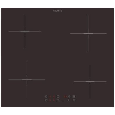 Oranier Induktionskochfeld 60 cm autark mattes Glas KFI925 Glaskeramik Kochfeld