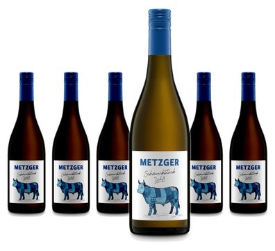 6 x Metzger Schmuckstück Weiß – 2025