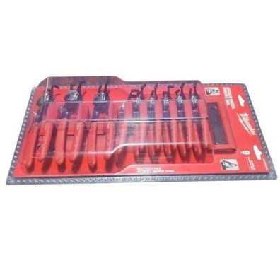 Milwaukee Sicherungsringzangen Set 9-teilig