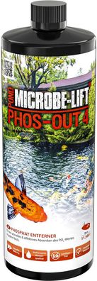 Arka TEICH Phos-Out 4 946ml- Phosphatentferner für den gartenteich