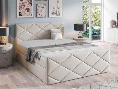 Boxspringbett Herkules Größenauswahl Bett Doppelbett Schlafzimmer Modern Design