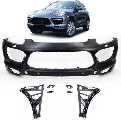 Front Stoßstange mit Halterung für Porsche Cayenne 958 92A 2010-2014 Turbo