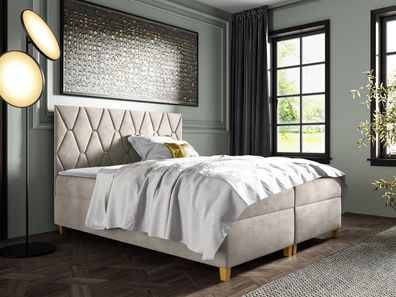 Boxspringbett Inez Bett Doppelbett Größenauswahl Schlafzimmer Modern Design