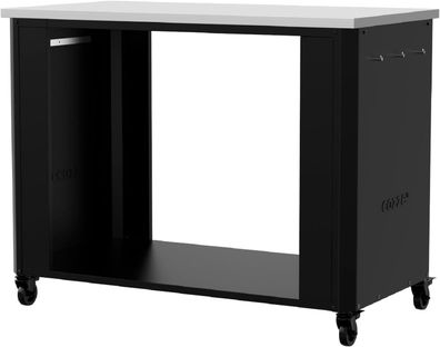 COZZE Outdoor Küchentisch 115 mit 4 robusten Rädern