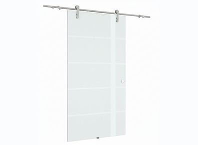 Glaszentrum Hagen Glasschiebetür 2050x1025x8 mm Lot, ESG