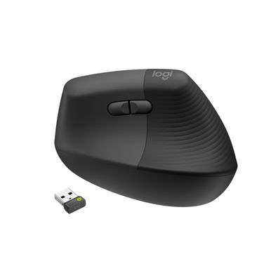 Mouse Logitech Lift for Business wireless ergonomisch graphite right (910-006494)
