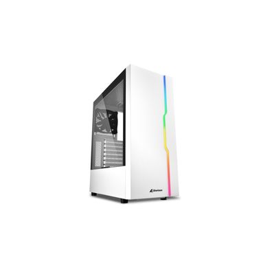 PC- Gehäuse Sharkoon RGB Slider white